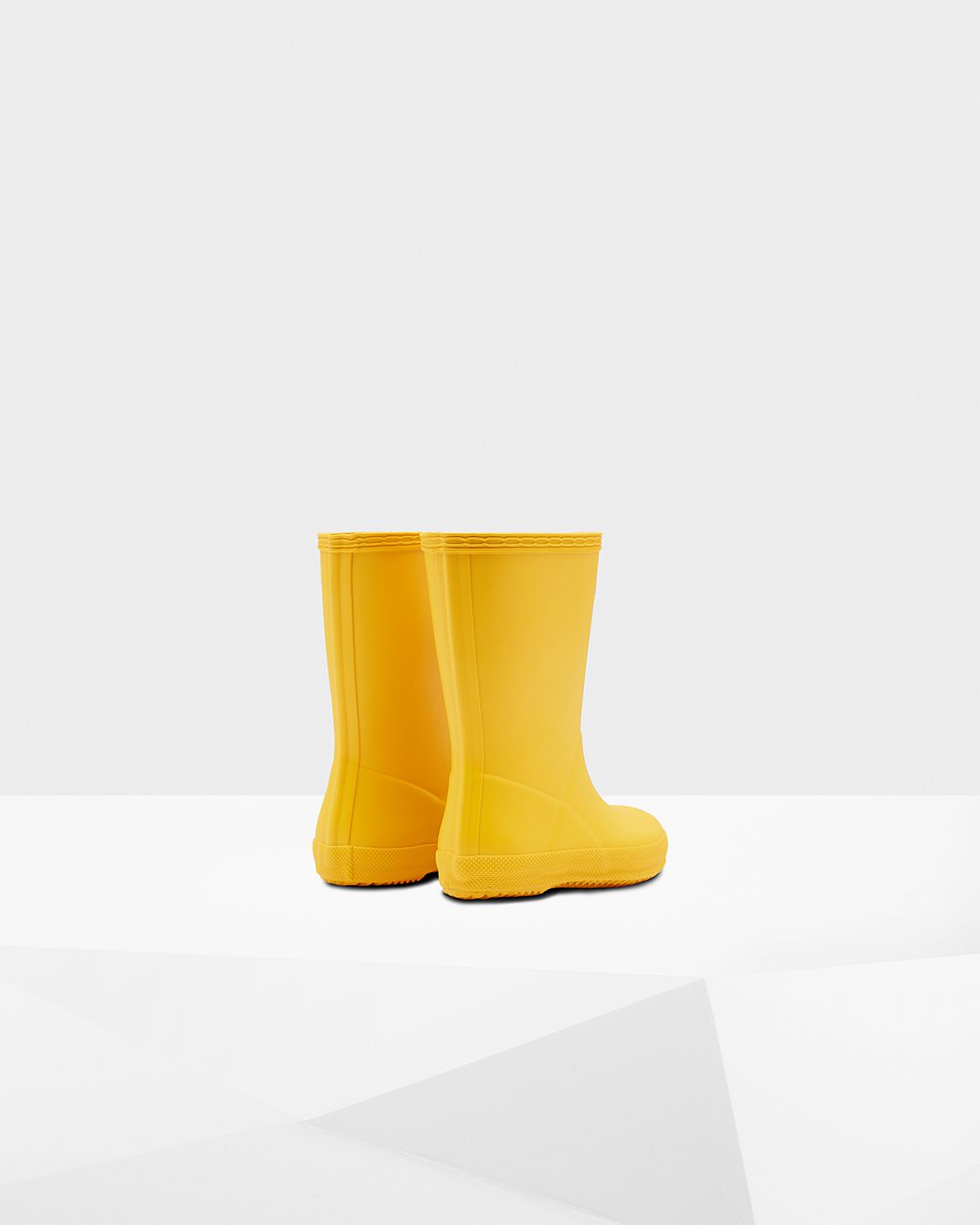 Botas De Agua Hunter Niños Amarillo Original First Classic 134628-ZWC